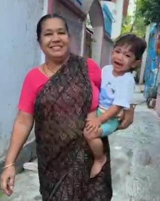 বাহিরে গিয়ে গোল্লা ঘুমিয়ে গিয়েছিল তাই বাড়ি পাঠিয়ে দিয়েছিলাম😬